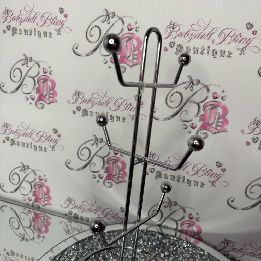Mug/cup stand display silver displays your cups and mugs saves space organize - Picture 5 of 6